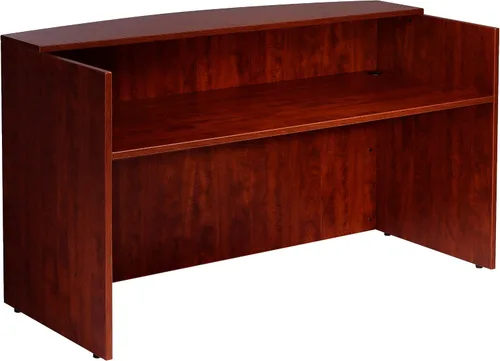 Miniatura 3 de Boss Office Products Recepción de 71 W por 30/36 D por 42 H Recepción, Cereza, "30" D x 71" Ancho x 42" Alto (N169-C)