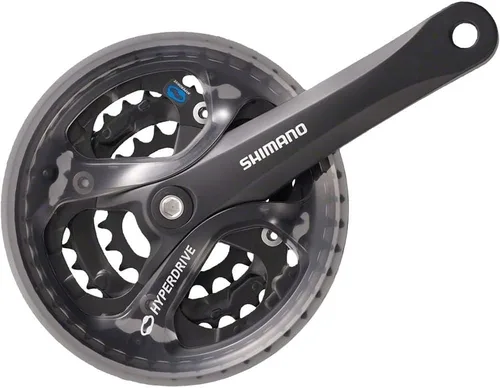 Miniatura 2 de Shimano M361 rueda de cadena híbrida, negro