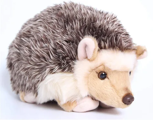 TAMMYFLYFLY Erizo realista de peluche, erizo del desierto, modelo de animal lindo (6 pulgadas) (6 pulgadas (paquete de 1))