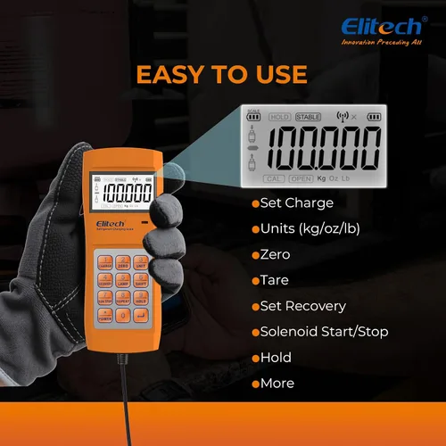 Miniatura 4 de Elitech LMC-200 escala refrigerante digital (220 Lb)
