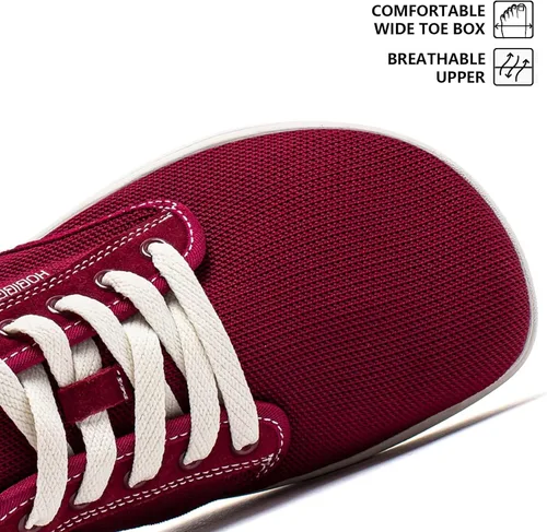 Miniatura 2 de HOBIBEAR - Tenis minimalistas para hombre y mujer, ofrecen la sensación de estar descalzos, tenis anchos con suela plana