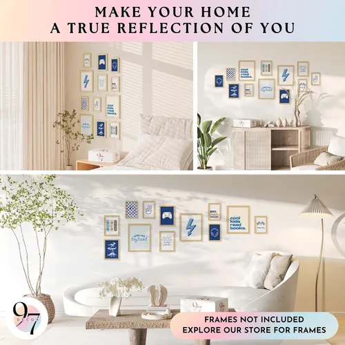 Miniatura 4 de 97 Decor Decoración de habitación infantil para niños, decoración de pared para guardería, impresiones artísticas de pared para niños, carteles