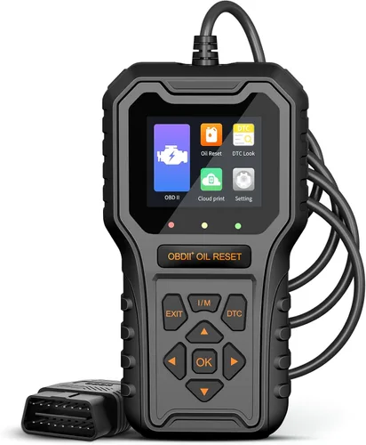 Escáner OBD2, lector de código profesional para comprobar la luz del motor/restablecimiento de luz de aceite, herramienta de escaneo OBDII mejorada,