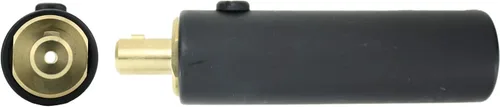SÜA - Enchufe Dinse 35-70, Gasolina INLINE, con conexión de cable de 7/8''-14 para antorchas TIG de 26 Series 1 PC - Modelo: LDTI-26R