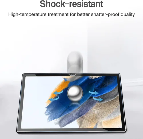Miniatura 7 de ProCase Paquete de 2 protectores de pantalla para Galaxy Tab A8 10.5 X200 X205 X207, protector de pantalla de vidrio templado para Galaxy Tab A8