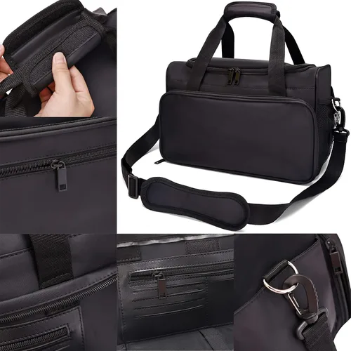 Miniatura 5 de Bolsa de peluquería para peluquería Solon, bolsa de herramientas de maquillaje, cosméticos, bolso portátil, estilista y artista de belleza, bolsa