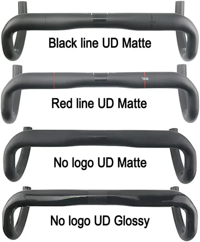 Miniatura 3 de RXL SL barras aero para bicicleta de carretera, manillares de carbono 31.8 negro UD mate, manillares de bicicleta de carretera, manillares
