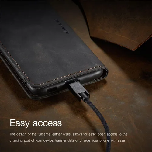 Miniatura 5 de Funda de cuero estilo cartera vintage para Samsung S