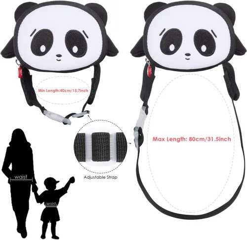 Miniatura 4 de Termichy - Bolsa de cintura para niños, lindo paquete de amigos en 3D, opción de regalo para adolescentes, niños pequeños y niñas, van de viaje