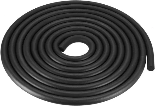 Miniatura 12 de uxcell Burlete de Sello de Goma de Espuma 6mm de Diámetro 3 Metros de Largo Negro