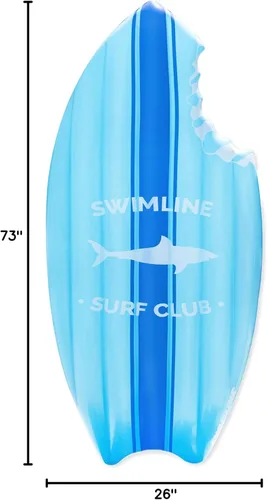 Miniatura 4 de Swimline - Flotador inflable con forma de tabla de surf