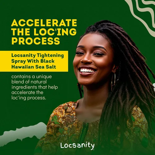 Miniatura 4 de Locsanity Rosewater Peppermint Loc Spray - 8 oz: Spray Hidratante y Reafirmante de Hidratación con Sal Marina Hawaiana Negra, a Base de Plantas