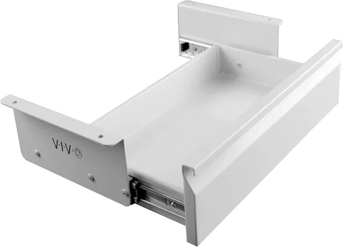 VIVO DESK-AC03A-W - Cajón deslizante para debajo del escritorio de 16 pulgadas sin funda, organizador de almacenamiento de oficina en casa, color