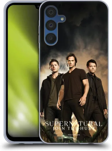 Miniatura 28 de Head Case Designs Supernatural Sam, Dean & Castiel Key Art - Funda de gel con licencia oficial [protección de grado militar] compatible con Google