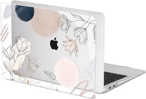 Miniatura 8 de Funda para MacBook Air de 13 pulgadas 2021 2020 2019 2018 para Mac A2337 M1 A2179 A1932 Funda con Touch ID, funda rígida de plástico