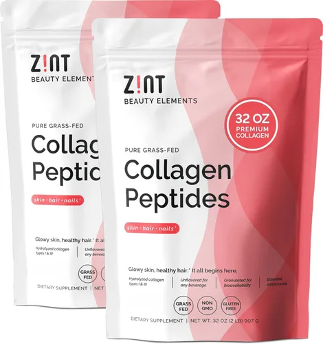 Miniatura 7 de Proteína de colágeno hidrolizada, 32 onza, 1