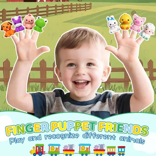 Miniatura 6 de Juego de tren para niños pequeños de 2 a 4 años, juguetes para niños de 1, 2 y 3 años, juego de tren eléctrico Montessori para aprender a combinar
