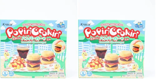 Miniatura 2 de Kracie Popin' Cookin' Kit de hamburguesas de caramelo DIY