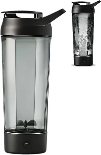 Whirlpower - Botella agitadora eléctrica, botellas mezcladoras de 34 onzas para mezclas de proteínas, sin BPA, vaso mezclador portátil, vasos de