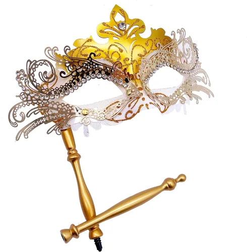 Miniatura 5 de Máscara veneciana para mujeres y hombres, para fiesta de disfraces, baile de graduación, Halloween, Mardi Gras