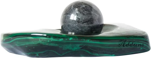 Miniatura 4 de Bolas de Baoding chinas, color gris oscuro, para ejercicio de salud, bolas de mano para el estrés, bolas de mármol para medicina china natural