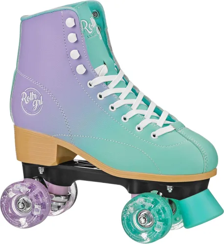 Pacer - Rollr GRL Astra - Patines coloridos para estilo libre Verde/púrpura (Mint/Purple)