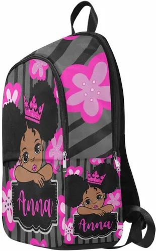 Miniatura 154 de Texto personalizado Elefante desgaste gafas mochila mochila mochila casual Daypack bolsa para mamá niñas, color86-4, Mochilas Daypack