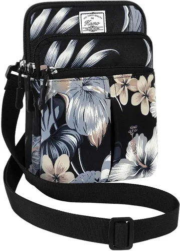 Miniatura 26 de Kamo Bolso Multifuncional para Teléfono de Un Solo Hombro, Bolso de Cintura para Teléfono, Bolso Diagonal Cruzado, Estuche para Teléfono Inteligente