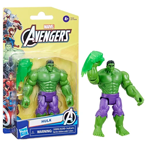 Miniatura 3 de Figura de acción de Hulk Deluxe de la serie Marvel Epic Hero, escala de 4 pulgadas, juguetes de superhéroes de los Vengadores, regalos para llenar
