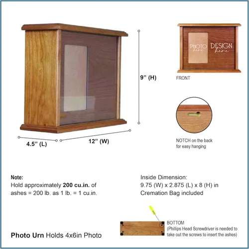 Miniatura 2 de Urnas de cremación para cenizas humanas, caja de recuerdo para cremas, urna para cenizas de adultos, urna para cenizas de adultos, Dios vio que te