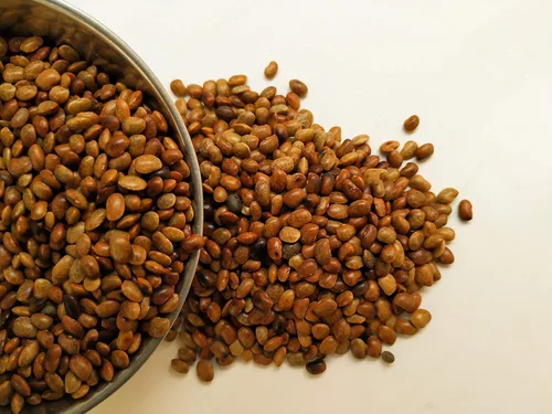 Miniatura 2 de NY Spice Shop Lentejas de caballo Gram - Gramo de caballo de 5 libras - Frijoles Kulthi indios - Semillas de Muthira - Macrotyloma uniflorum - Lleno