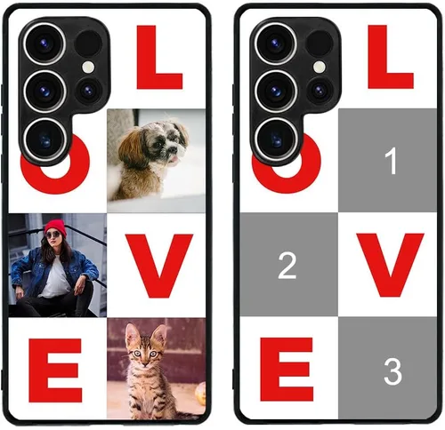 Miniatura 188 de Funda de teléfono personalizada para Samsung Galaxy S22+ / S22 Plus 5G, funda de TPU suave de vidrio templado antiarañazos personalizada con foto