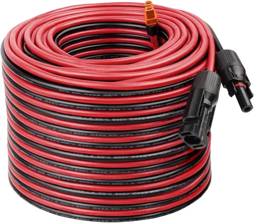 Miniatura 15 de MOOKEERF Cable solar a XT60i – 2 piezas de panel solar de 2 pies a XT60i adaptador adaptador cable de extensión para estación de energía portátil