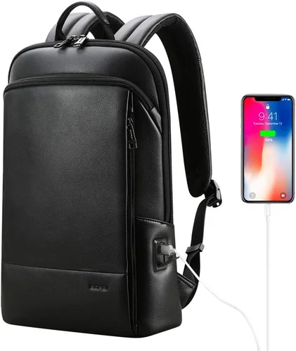 Miniatura 8 de BOPai Mochila para Laptop Súper Delgada de 15 Pulgadas para Hombres Anti Robo Impermeable Mochila Ligera Inteligente para Computadora de Negocios