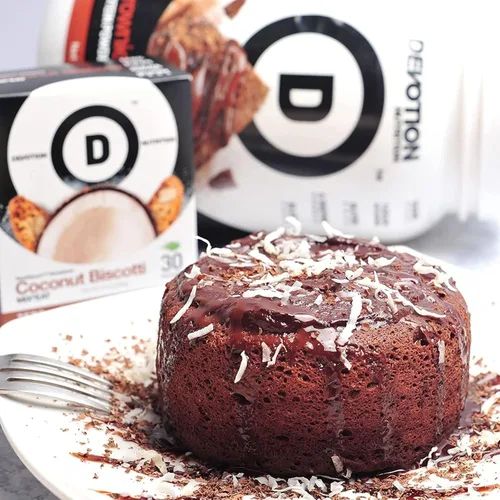 Miniatura 6 de Devotion Nutrition Proteína en Polvo Brownie Batter – Mezcla de 20g de Proteína Aislada de Suero y Caseína – Sin Azúcar Añadido, Bajo