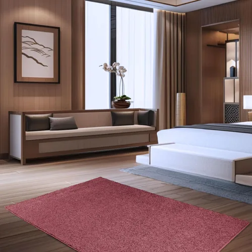 Miniatura 3 de Ambiant Broadway Collection - Alfombras de color liso arándano, 22 x 44 pulgadas, medio redondas, para interiores, perfectas para sala de estar