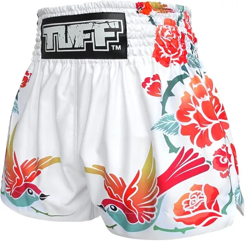 Miniatura 2 de Tuff Sport Pantalones cortos de boxeo Muay Thai para mujeres y niñas, entrenamiento de artes marciales, ropa de gimnasio