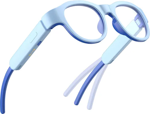 Miniatura 10 de Gafas de luz azul para niños con audio Bluetooth, gafas inteligentes, luz RGB de 7 colores, regalos de gafas inteligentes para niños