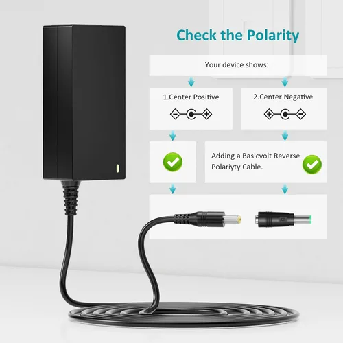 Miniatura 4 de Adaptador de fuente de alimentación de 12 V, 5 amperios, CA 100-240 V a CC 12 voltios 5A 3.5A 3.5A 2A 1A cable de alimentación transformador