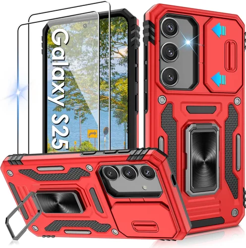 Miniatura 82 de Gritup para Samsung Galaxy S22 Funda con protectores de pantalla HD de 2 paquetes y cubierta deslizante para la cámara, protección contra caídas