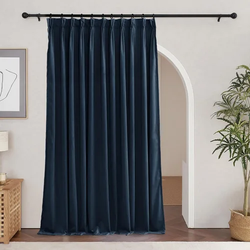 Miniatura 17 de RYB HOME Cortinas plegadas en pinza beige, cortinas suaves con aislamiento térmico y reducción de ruido para bloquear la luz para sala de estar