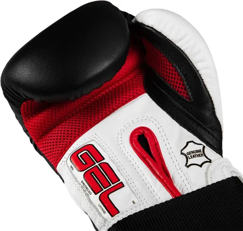 Miniatura 3 de Title Boxing Guantes de entrenamiento Gel Suspense, Negro/Blanco, 16 oz