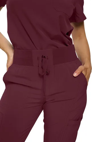 Miniatura 5 de Monarch Uniforms Pantalones quirúrgicos acanalados para mujer