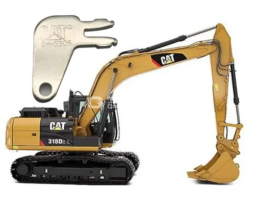 Miniatura 3 de Llaves de encendido, paquete de 10 llaves maestras de desconexión 8H5306 para desconexión de batería de equipos Caterpillar CAT y encendidos más