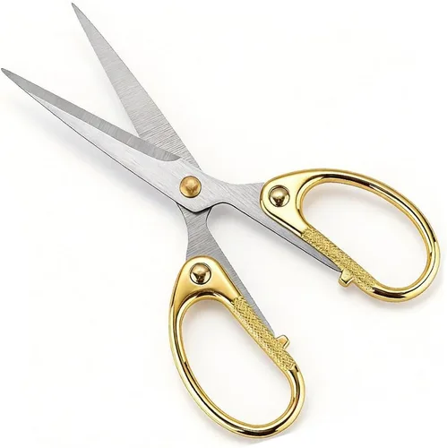 Miniatura 19 de Tijeras de oficina de acero inoxidable de 5 pulgadas, tijeras de hoja ultra afiladas, tijeras afiladas resistentes para oficina, hogar, escuela