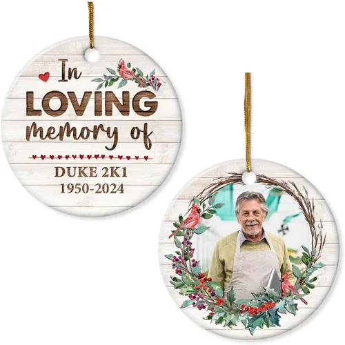 Miniatura 10 de Adorno de rana personalizado con estilo de joyería, adorno acrílico 2024 para niña, mujer, mamá, ideas de regalo de Navidad, decoración de árbol