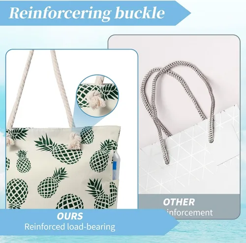Miniatura 6 de Straw Beach Bags for Women, Tote Handbag Shoulder Bag for Women, Beach Straw Purse Buckets Summer Fashion Hobo Bags