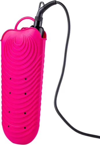 ZAXOP Funda de silicona resistente al calor para plancha plana, rizador, herramientas de pelo caliente (rosa intenso)