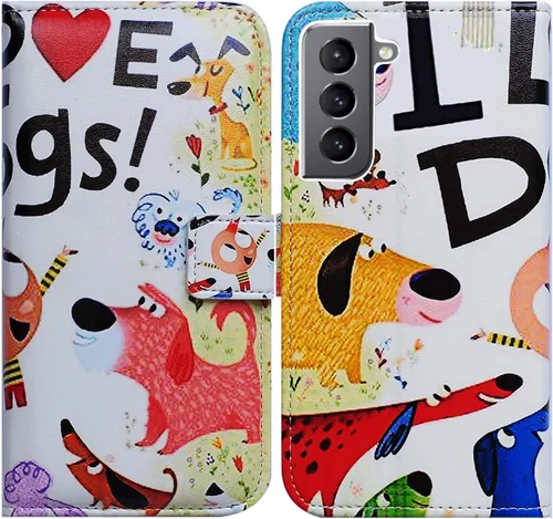 Miniatura 11 de Bcov Funda para Galaxy S22, diseño de pájaro negro y verde con tapa para teléfono con ranura para tarjeta y soporte para Samsung Galaxy S22 5G