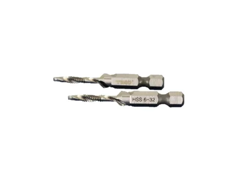 Miniatura 6 de TMAX Broca combinada de 2 piezas 1/4-20 y grifo multiuso desbarbado avellanador hexagonal